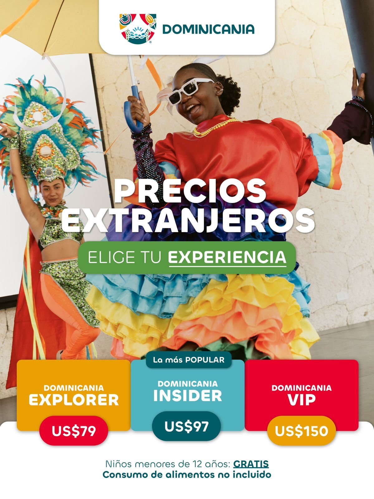 Dominicania package prices for foreign visitors