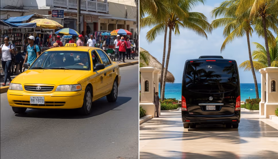 ¿Taxi o transporte privado? Comparativa para turistas en Punta Cana